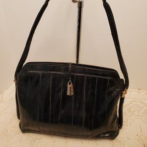 VINTAGE HAN'S GENUINE EELSKIN  SHOULDER PURSE